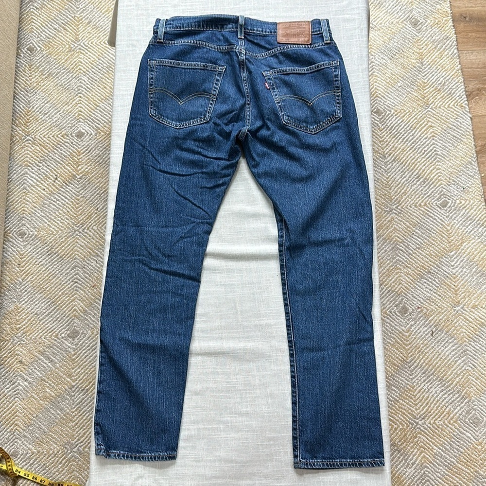 Levi's 502 Blue Denim Jeans - Picture 4 of 12